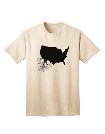 Premium American Roots Design Adult T-Shirt by TooLoud-Mens T-shirts-TooLoud-Natural-Small-Davson Sales