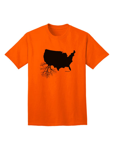 Premium American Roots Design Adult T-Shirt by TooLoud-Mens T-shirts-TooLoud-Orange-Small-Davson Sales