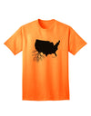 Premium American Roots Design Adult T-Shirt by TooLoud-Mens T-shirts-TooLoud-Neon-Orange-Small-Davson Sales