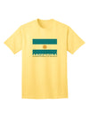 Premium Argentina Flag Adult T-Shirt - Authentic Design for Patriotic Wear-Mens T-shirts-TooLoud-Yellow-Small-Davson Sales