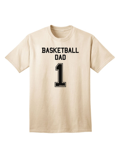 Premium Basketball Dad Jersey Adult T-Shirt - A Must-Have for Sports Enthusiasts-Mens T-shirts-TooLoud-Natural-Small-Davson Sales