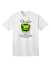 Premium Birthstone Peridot Adult T-Shirt - A Unique Ecommerce Collection-Mens T-shirts-TooLoud-White-Small-Davson Sales