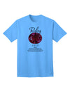 Premium Birthstone Ruby Adult T-Shirt - A Unique Expression of Elegance-Mens T-shirts-TooLoud-Aquatic-Blue-Small-Davson Sales