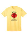 Premium Birthstone Ruby Adult T-Shirt - A Unique Expression of Elegance-Mens T-shirts-TooLoud-Yellow-Small-Davson Sales