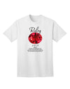 Premium Birthstone Ruby Adult T-Shirt - A Unique Expression of Elegance-Mens T-shirts-TooLoud-White-Small-Davson Sales