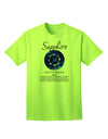 Premium Birthstone Sapphire Adult T-Shirt - Elegance Meets Comfort-Mens T-shirts-TooLoud-Neon-Green-Small-Davson Sales