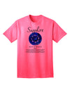 Premium Birthstone Sapphire Adult T-Shirt - Elegance Meets Comfort-Mens T-shirts-TooLoud-Neon-Pink-Small-Davson Sales