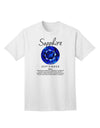 Premium Birthstone Sapphire Adult T-Shirt - Elegance Meets Comfort-Mens T-shirts-TooLoud-White-Small-Davson Sales