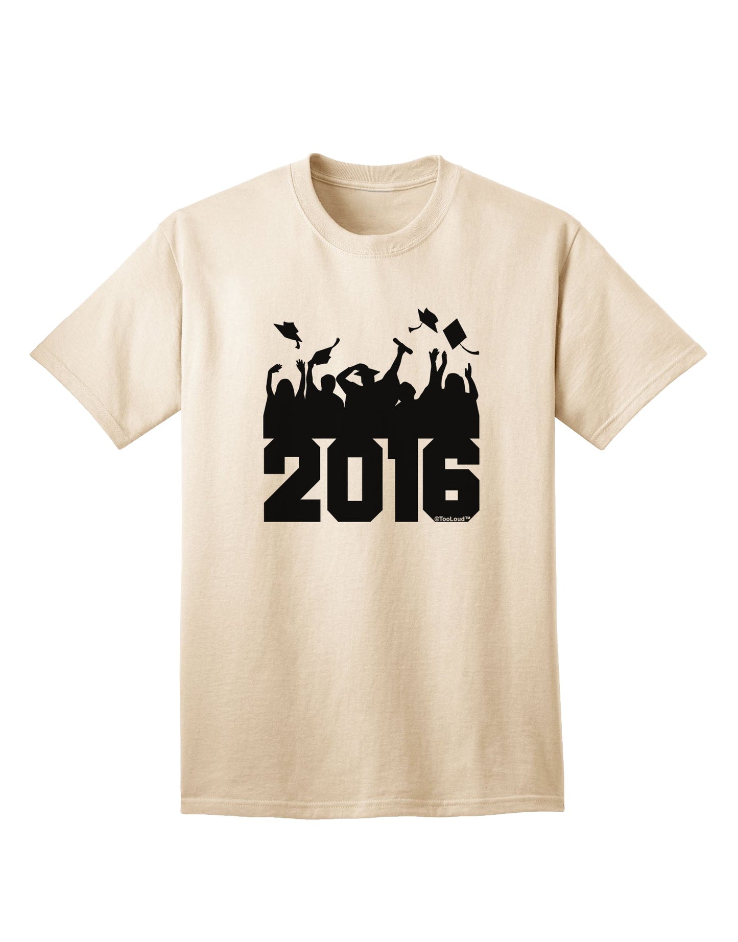 Premium BnW Adult T-Shirt - Current Year Graduation Collection-Mens T-shirts-TooLoud-Natural-Small-Davson Sales