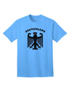 Premium Bundeswehr Logo Deutschland Adult T-Shirt - Authentic German Military Apparel-Mens T-shirts-TooLoud-Aquatic-Blue-Small-Davson Sales