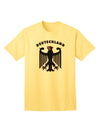 Premium Bundeswehr Logo Deutschland Adult T-Shirt - Authentic German Military Apparel-Mens T-shirts-TooLoud-Yellow-Small-Davson Sales