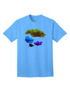 Premium CMYK Clouds Adult T-Shirt - Ecommerce Exclusive Collection-Mens T-shirts-TooLoud-Aquatic-Blue-Small-Davson Sales