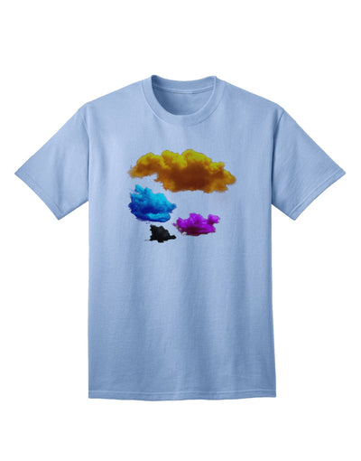 Premium CMYK Clouds Adult T-Shirt - Ecommerce Exclusive Collection-Mens T-shirts-TooLoud-Light-Blue-Small-Davson Sales