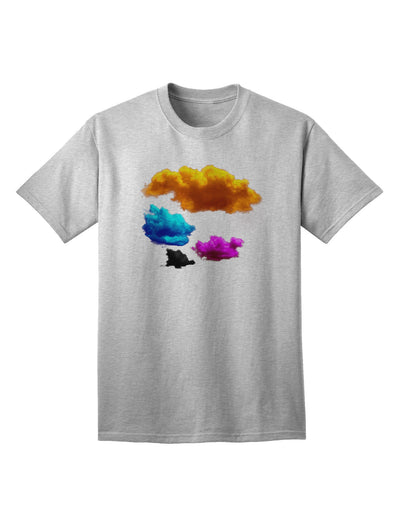 Premium CMYK Clouds Adult T-Shirt - Ecommerce Exclusive Collection-Mens T-shirts-TooLoud-AshGray-Small-Davson Sales