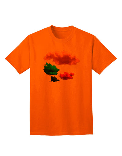 Premium CMYK Clouds Adult T-Shirt - Ecommerce Exclusive Collection-Mens T-shirts-TooLoud-Orange-Small-Davson Sales