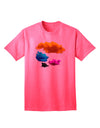 Premium CMYK Clouds Adult T-Shirt - Ecommerce Exclusive Collection-Mens T-shirts-TooLoud-Neon-Pink-Small-Davson Sales