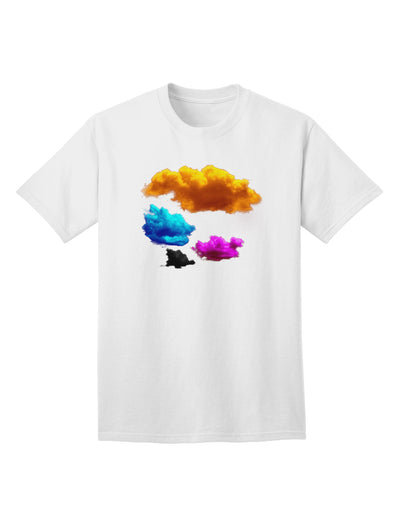 Premium CMYK Clouds Adult T-Shirt - Ecommerce Exclusive Collection-Mens T-shirts-TooLoud-White-Small-Davson Sales