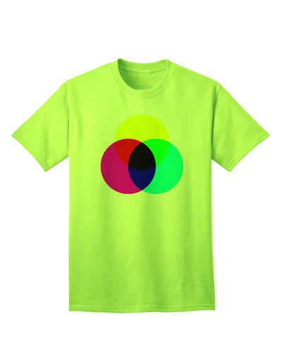 Premium CMYK Color Model Adult T-Shirt by TooLoud-Mens T-shirts-TooLoud-Neon-Green-Small-Davson Sales