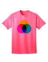 Premium CMYK Color Model Adult T-Shirt by TooLoud-Mens T-shirts-TooLoud-Neon-Pink-Small-Davson Sales