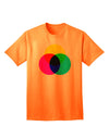 Premium CMYK Color Model Adult T-Shirt by TooLoud-Mens T-shirts-TooLoud-Neon-Orange-Small-Davson Sales