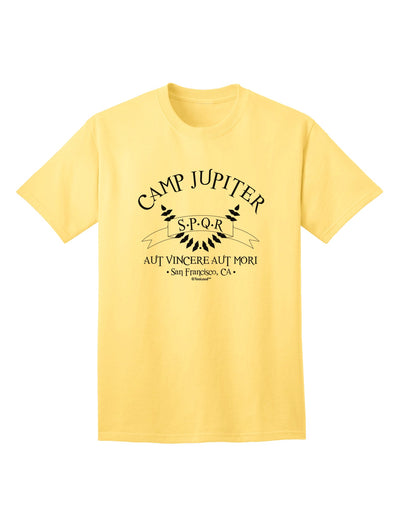 Premium Camp Jupiter - SPQR Banner Adult T-Shirt: A Must-Have for Discerning Shoppers-Mens T-shirts-TooLoud-Yellow-Small-Davson Sales