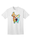 Premium Cartoon Pomeranian Adult T-Shirt - Exclusive Ecommerce Collection-Mens T-shirts-TooLoud-White-Small-Davson Sales