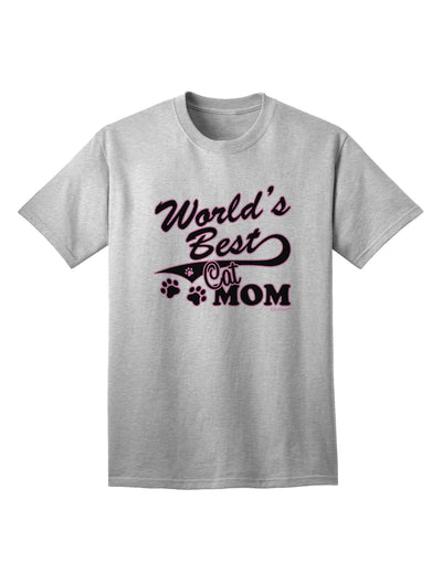 Premium Cat Mom Adult T-Shirt by TooLoud - Unmatched Quality for Feline Enthusiasts-Mens T-shirts-TooLoud-AshGray-Small-Davson Sales