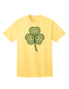 Premium Celtic Knot Irish Shamrock Adult T-Shirt - Authentic Ecommerce Collection-Mens T-shirts-TooLoud-Yellow-Small-Davson Sales
