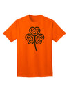 Premium Celtic Knot Irish Shamrock Adult T-Shirt - Authentic Ecommerce Collection-Mens T-shirts-TooLoud-Orange-Small-Davson Sales