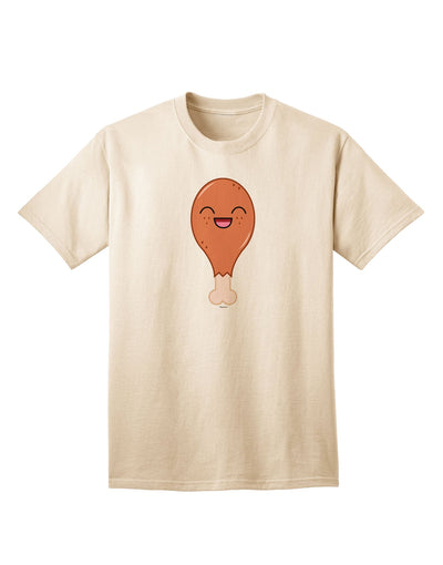 Premium Chicken Leg Adult T-Shirt for Discerning Shoppers-Mens T-shirts-TooLoud-Natural-Small-Davson Sales