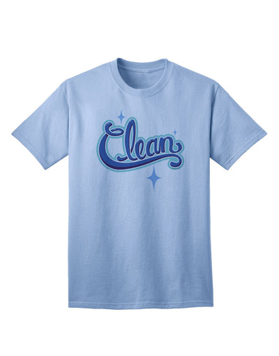 Premium Clean Text Adult T-Shirt Collection-Mens T-shirts-TooLoud-Light-Blue-Small-Davson Sales