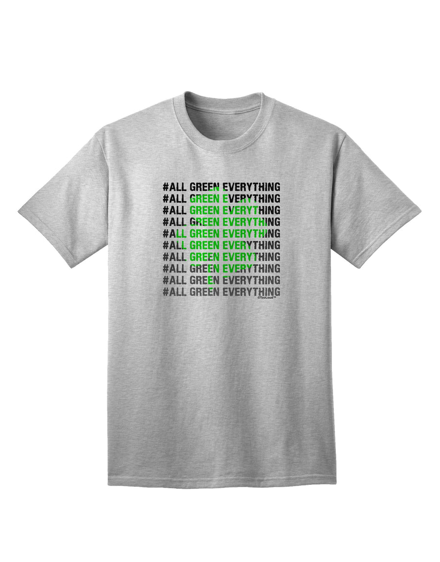 Premium Collection: All Green Everything - Clover Adult T-Shirt for the Eco-Conscious Shopper-Mens T-shirts-TooLoud-White-Small-Davson Sales