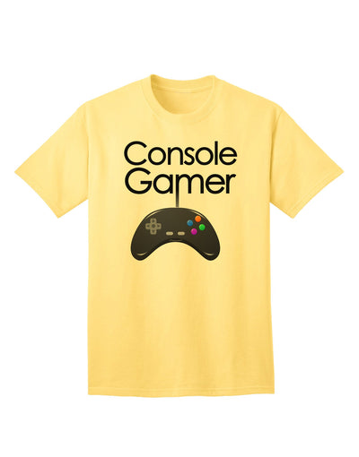 Premium Console Gamer Adult T-Shirt - Ultimate Comfort for Gaming Enthusiasts-Mens T-shirts-TooLoud-Yellow-Small-Davson Sales