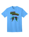 Premium Cowboy Chili Cookoff Adult T-Shirt - Ecommerce Exclusive-Mens T-shirts-TooLoud-Aquatic-Blue-Small-Davson Sales