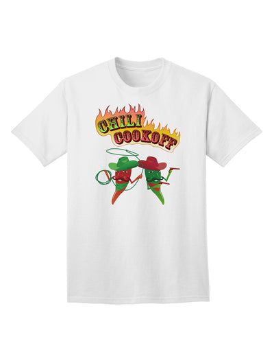 Premium Cowboy Chili Cookoff Adult T-Shirt - Ecommerce Exclusive-Mens T-shirts-TooLoud-White-Small-Davson Sales