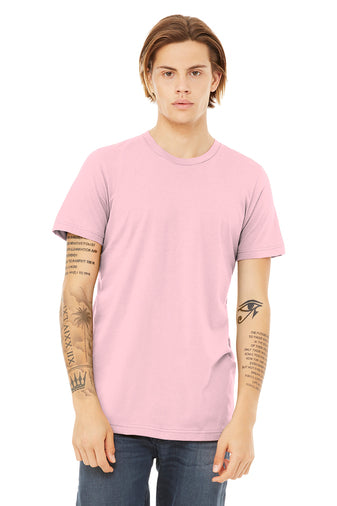 Premium Custom Printed Bella Canvas BC3001 Adult T-Shirt-Mens T-shirts-TooLoud-Pink-Small-Davson Sales