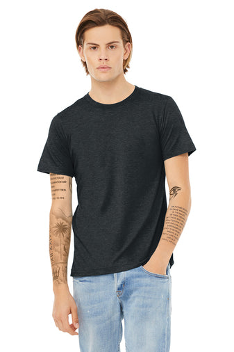 Premium Custom Printed Bella Canvas BC3001 Adult T-Shirt-Mens T-shirts-TooLoud-Dark Heather Gray-Small-Davson Sales