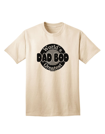 Premium Dad Bod Adult T-Shirt by TooLoud - A Must-Have for Discerning Shoppers-Mens T-shirts-TooLoud-Natural-Small-Davson Sales