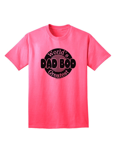 Premium Dad Bod Adult T-Shirt by TooLoud - A Must-Have for Discerning Shoppers-Mens T-shirts-TooLoud-Neon-Pink-Small-Davson Sales