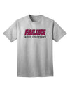 Premium Distressed Adult T-Shirt - Embrace Success with TooLoud-Mens T-shirts-TooLoud-AshGray-Small-Davson Sales