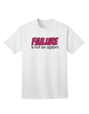 Premium Distressed Adult T-Shirt - Embrace Success with TooLoud-Mens T-shirts-TooLoud-White-Small-Davson Sales