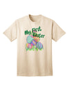 Premium Edition: My First Easter Gel Look Print Adult T-Shirt - A Must-Have for Celebrations-Mens T-shirts-TooLoud-Natural-Small-Davson Sales