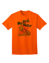 Premium Edition: My First Easter Gel Look Print Adult T-Shirt - A Must-Have for Celebrations-Mens T-shirts-TooLoud-Orange-Small-Davson Sales