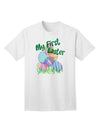 Premium Edition: My First Easter Gel Look Print Adult T-Shirt - A Must-Have for Celebrations-Mens T-shirts-TooLoud-White-Small-Davson Sales