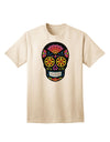 Premium Edition - Version 2 Black Day of the Dead Calavera Adult T-Shirt Collection-Mens T-shirts-TooLoud-Natural-Small-Davson Sales