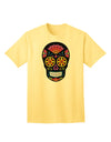 Premium Edition - Version 2 Black Day of the Dead Calavera Adult T-Shirt Collection-Mens T-shirts-TooLoud-Yellow-Small-Davson Sales