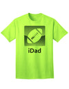 Premium Football Adult T-Shirt by iDad-Mens T-shirts-TooLoud-Neon-Green-Small-Davson Sales