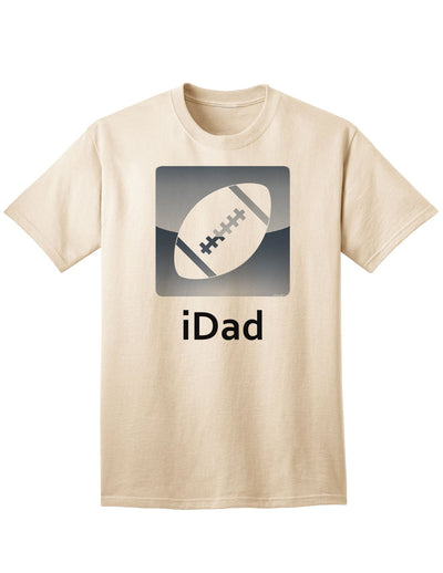 Premium Football Adult T-Shirt by iDad-Mens T-shirts-TooLoud-Natural-Small-Davson Sales