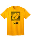 Premium Football Adult T-Shirt by iDad-Mens T-shirts-TooLoud-Gold-Small-Davson Sales