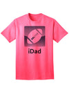 Premium Football Adult T-Shirt by iDad-Mens T-shirts-TooLoud-Neon-Pink-Small-Davson Sales